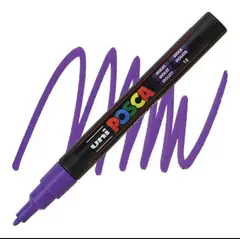 UNI POSCA - POSCA MARCADOR ACRILICO 3M VIOLETA
