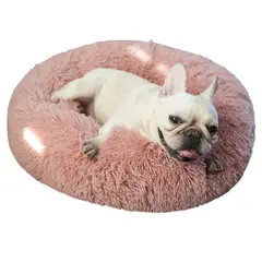 OKAY - Cama Antiestrés Peluda Para Perros Y Gatos 70cm L Colores