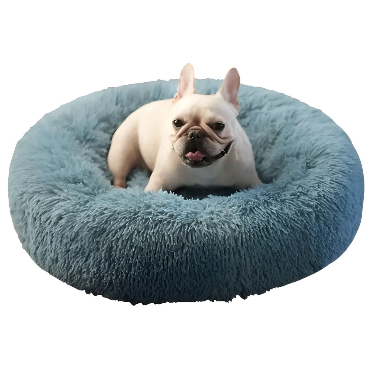 OKAY - Cama Antiestrés Peluda Para Perros Y Gatos 70cm L Colores
