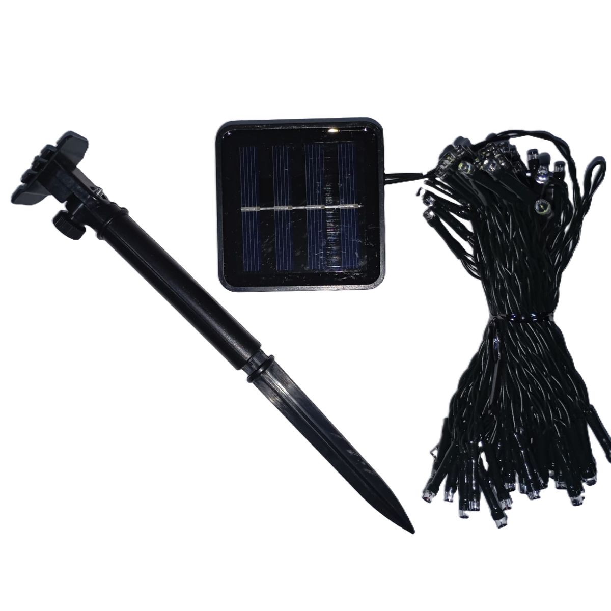 GENERICO - Luces Navidad / Decoracion Solar 100 LED Solar Multicolor 10 metros