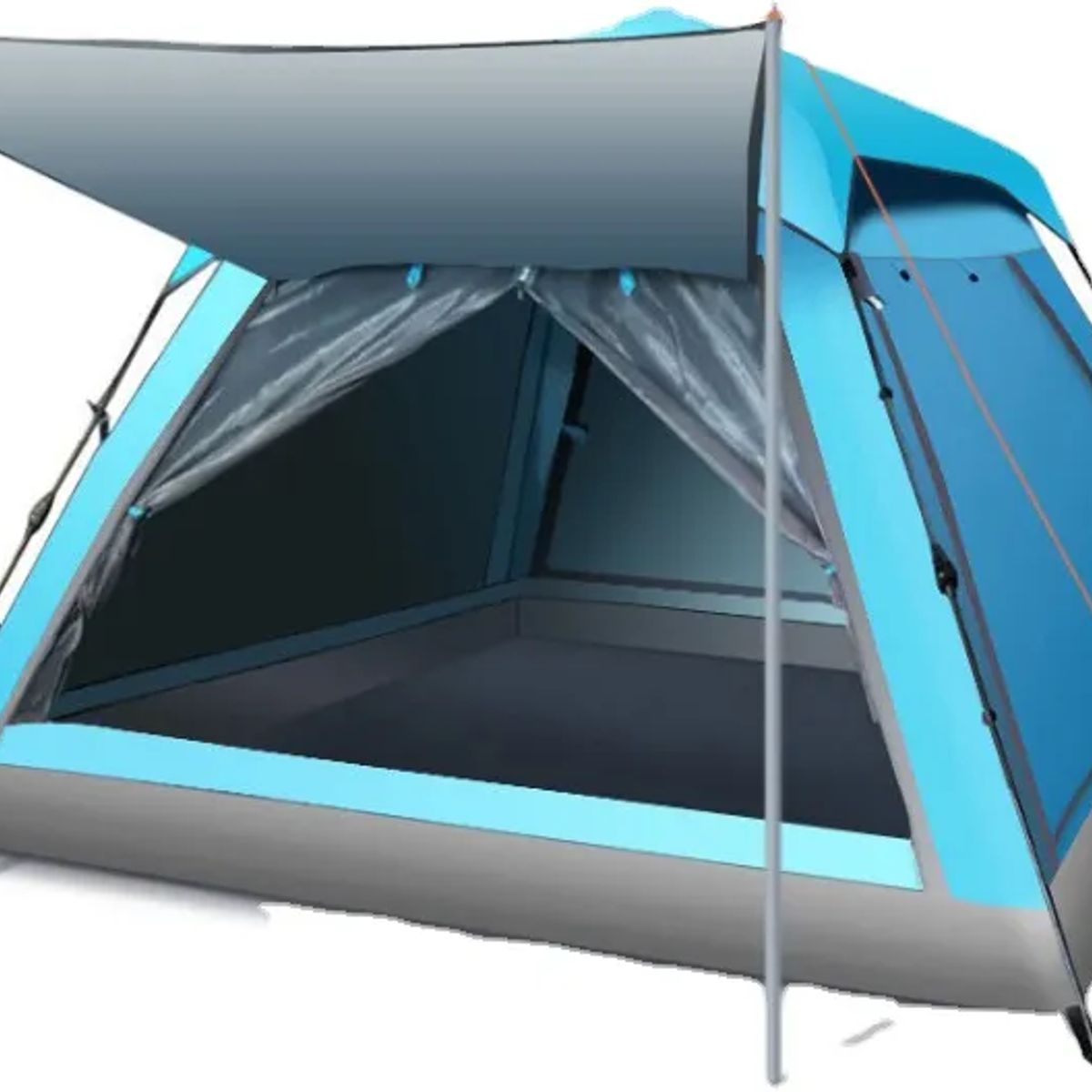 GENERICO - Carpa Armado Automático Tienda De Campaña 3-4 Personas Color Azul Cielo