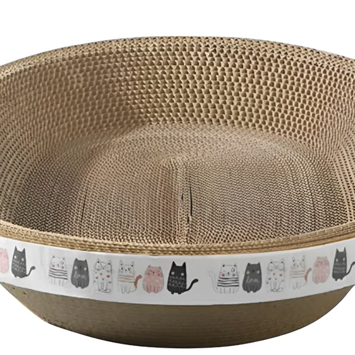OKAY - Rascador Extra Grande Para Gatos Cama Carton Durable Óvalo