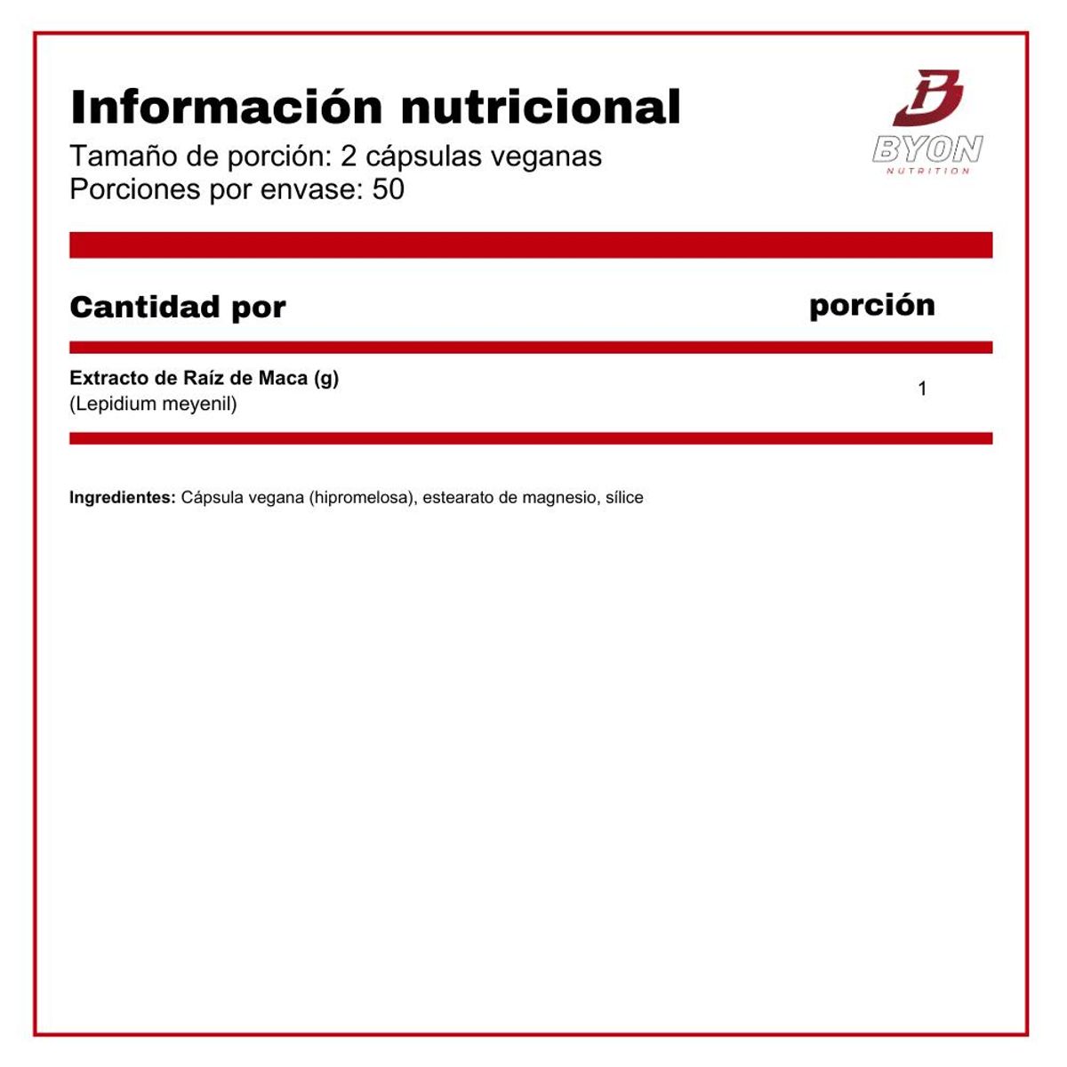 SWANSON - Maca 500 mg 100 cápsulas
