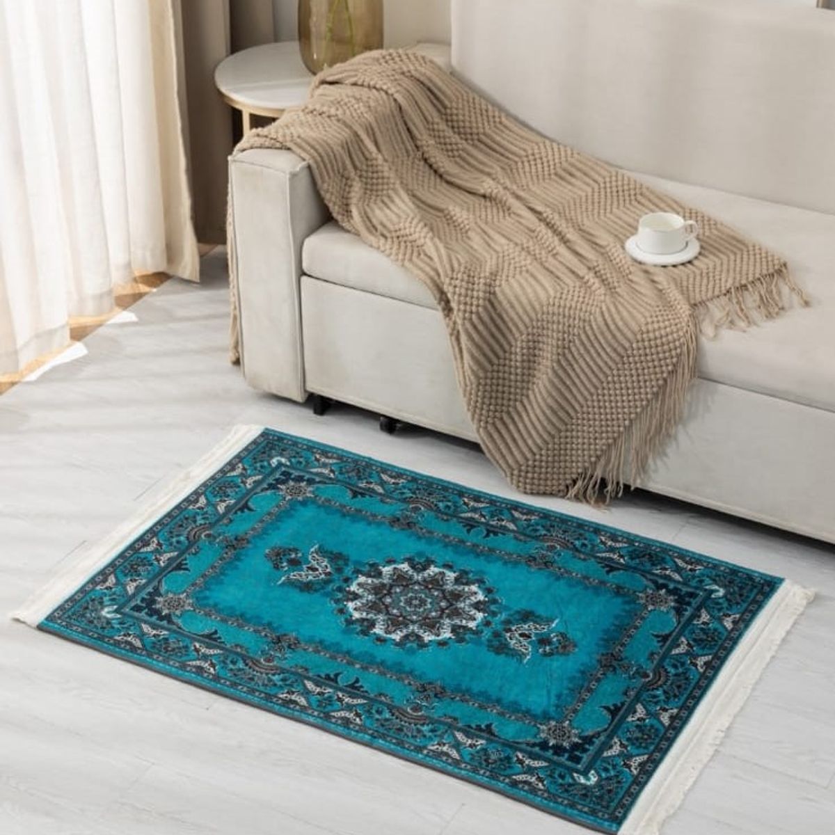 GENERICO - ALFOMBRAS ANTIDESLIZANTES PASILLERA O BAJADA DE CAMA CON ESTILO PERSA