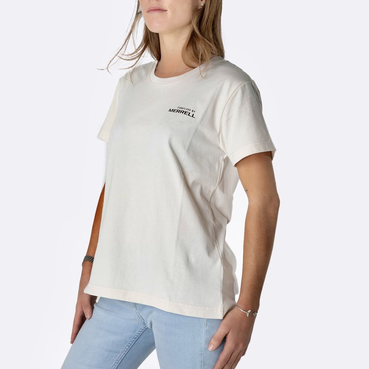 MERRELL - Polera Mujer Fireflies Crema MERRELL