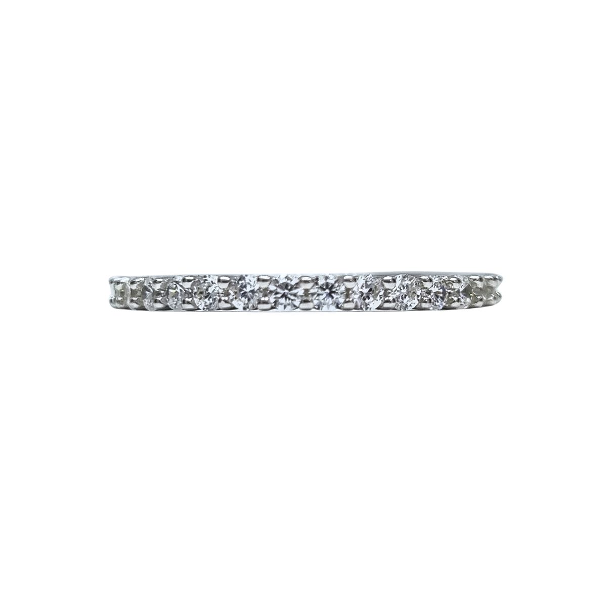 JOYAS LANDEROS - Anillo Cintillo 15 circones Plata 925