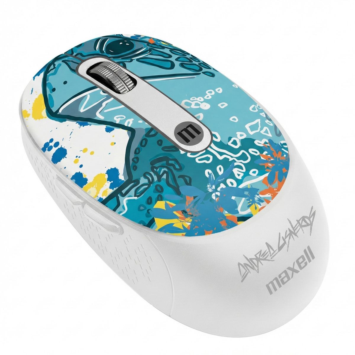 MAXELL - Mouse Inalámbrico Maxell Wild Tortuga 4000dpi Usbusb-c