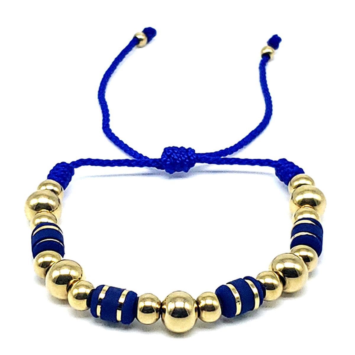 GENERICO - PULSERA BLUE DELUXE PREMIUM ORO LAMINADO 18K