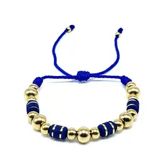 GENERICO - PULSERA BLUE DELUXE PREMIUM ORO LAMINADO 18K