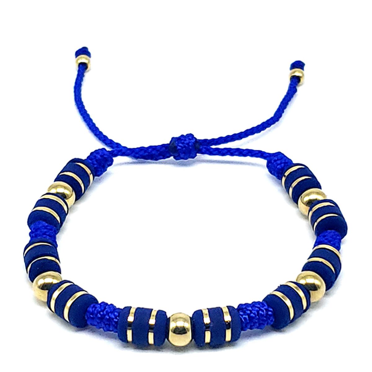 GENERICO - PULSERA BLUE ROYALTY ORO LAMINADO 18K