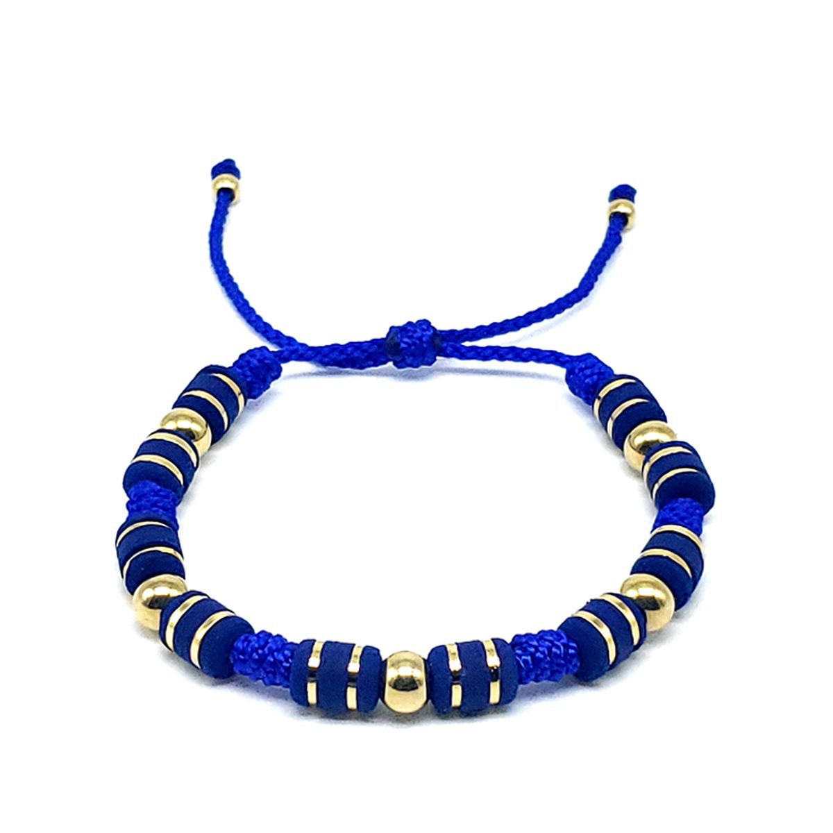 GENERICO - PULSERA BLUE ROYALTY ORO LAMINADO 18K