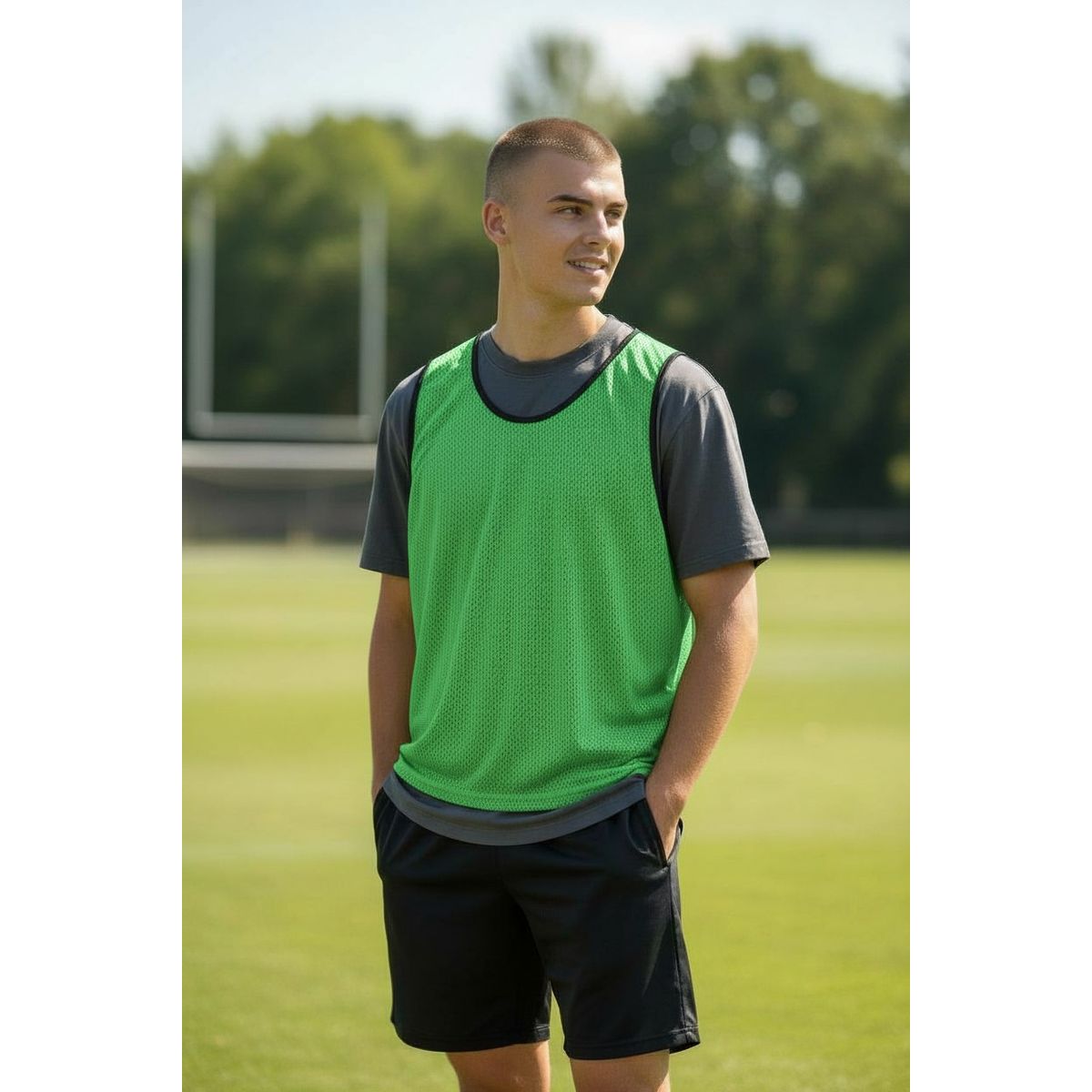 MUUK - Pack 10 Unds Peto Deportivo Muuk Xxv Verde S