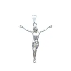 JOYAS LANDEROS - Colgante Jesus 50mm Plata 950