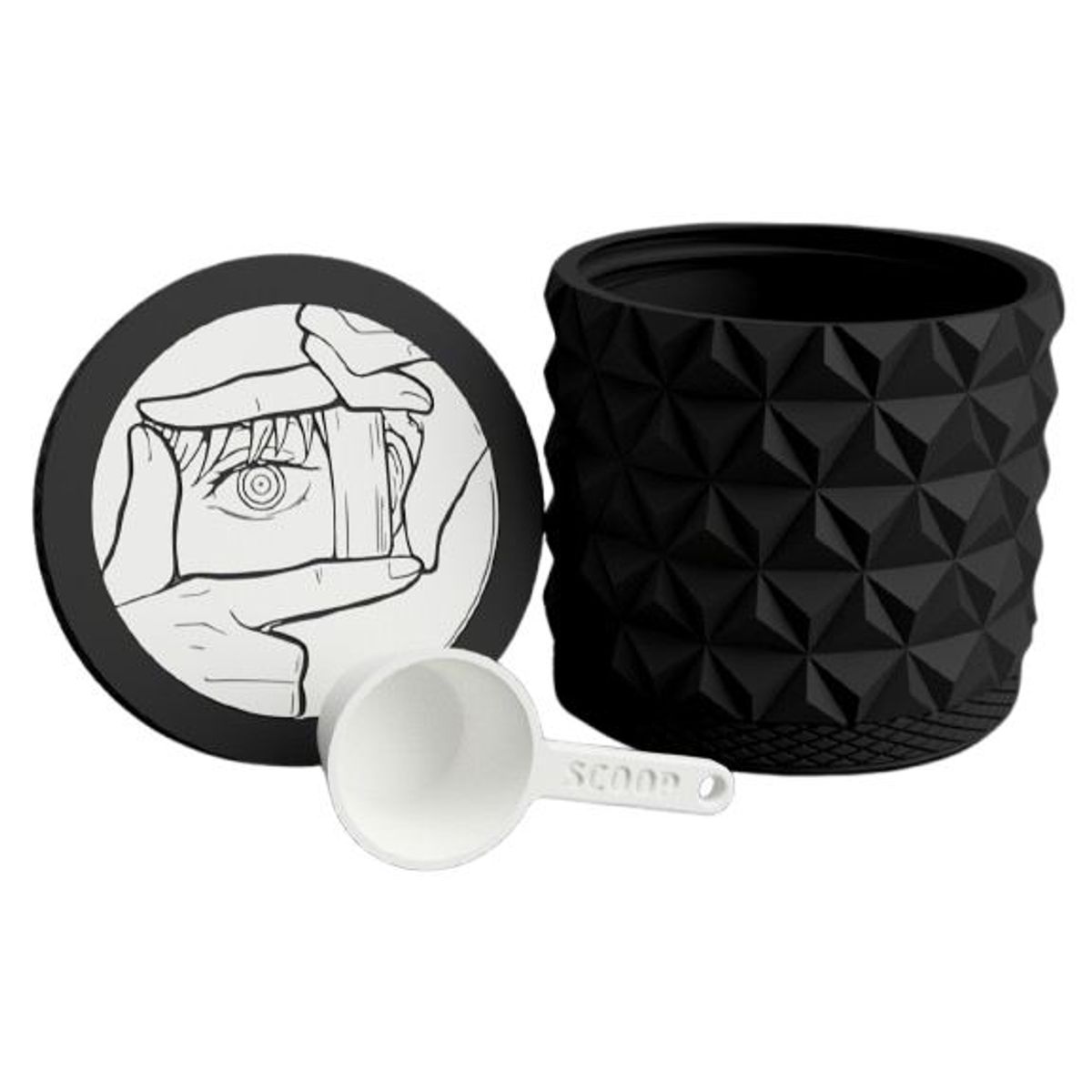 GENERICO - Contenedor de Proteína en Polvo + Cuchara