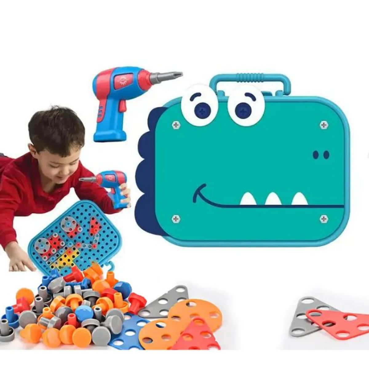 GENERICO - Juguete Puzzles 2d 3d Herramienta Tornillos Taladro
