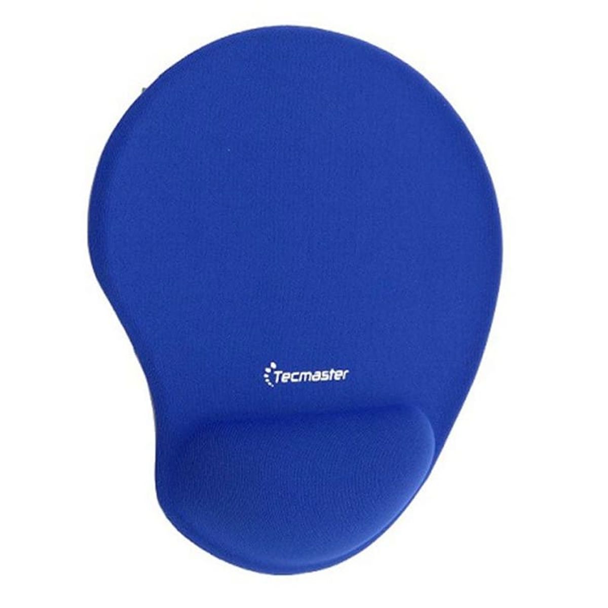 TECMASTER - Mouse Pad Alfombrilla Apoya Muñeca Gel Silicona Tecmaster Azul
