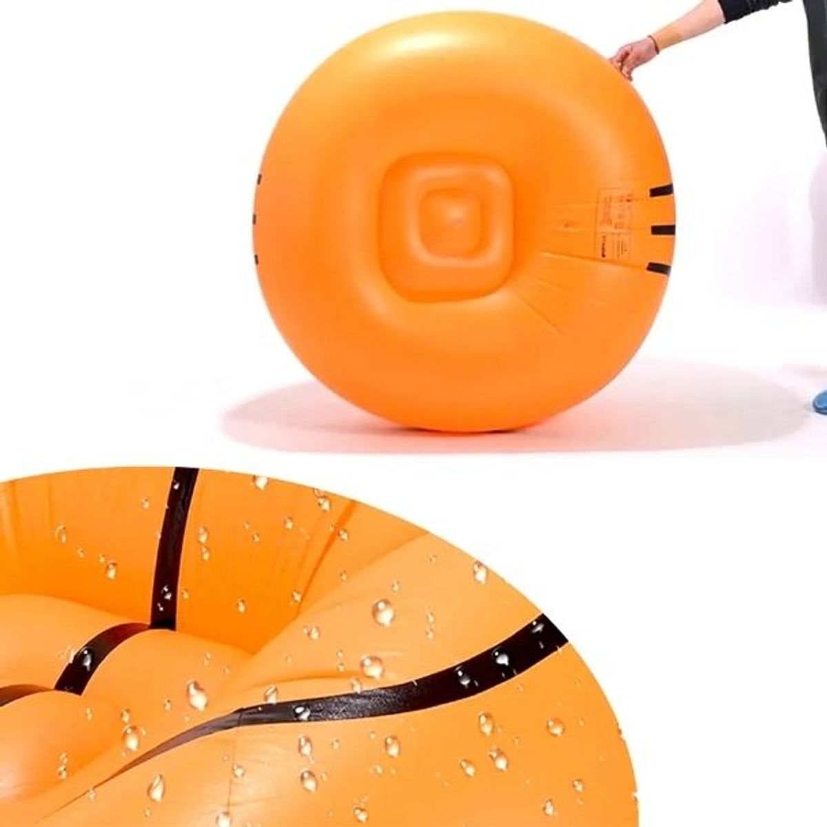 GENERICO - Sillon Inflable Puff Baloncesto Intime Gaming