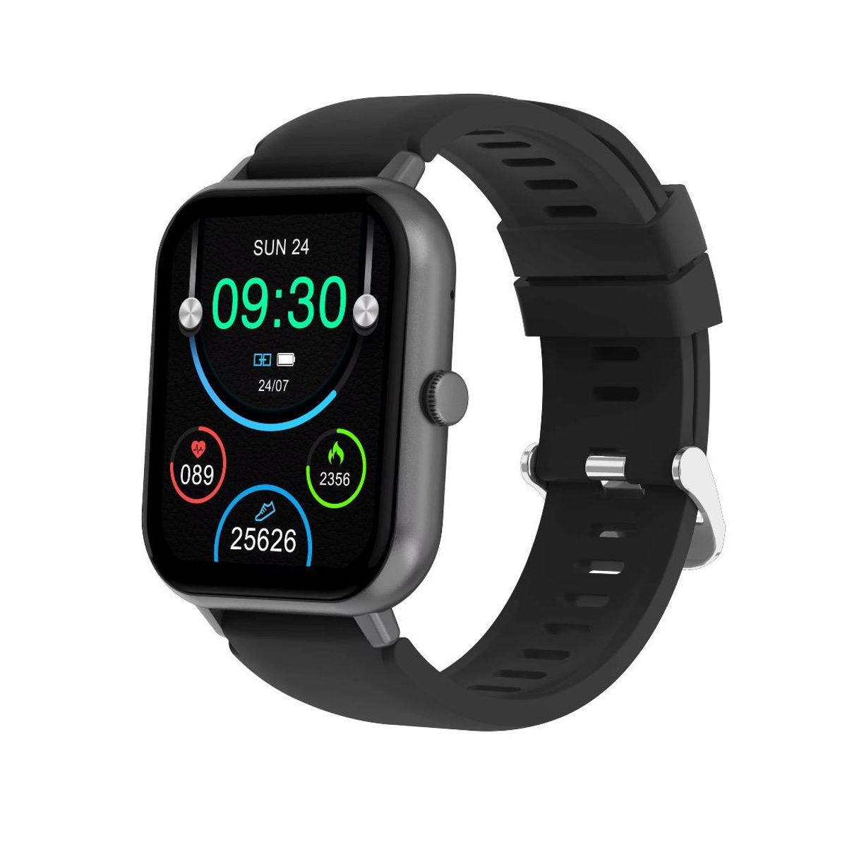 LIGE - Reloj inteligente  Con bluetooth llamadas Negro