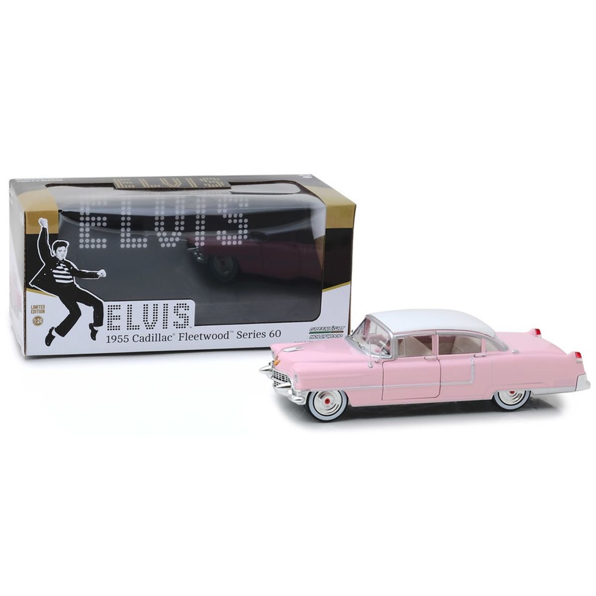 GREENLIGHT - Auto Elvis Presley 1955 Cadillac Fleetwood  Esc 1:24