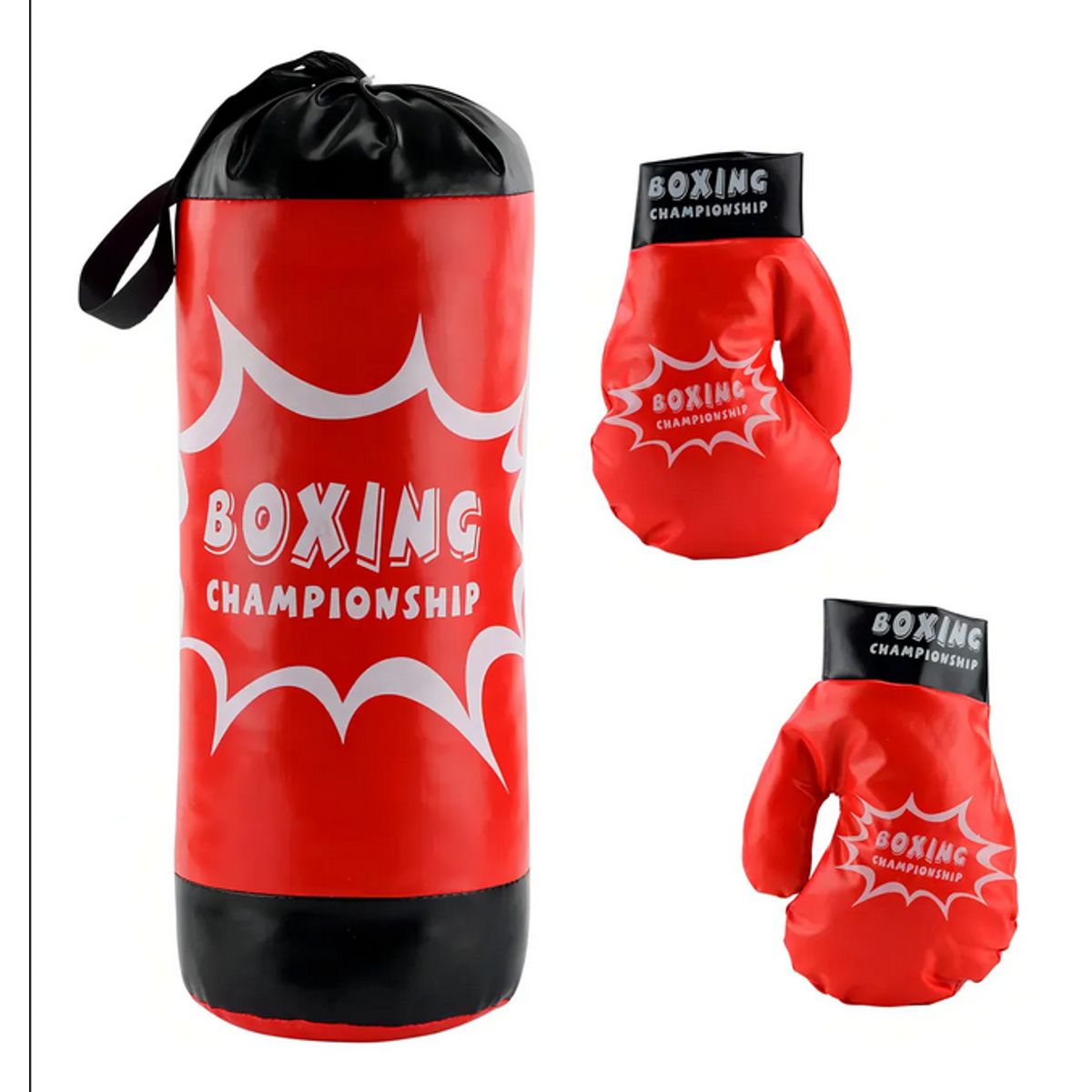 GENERICO - Kit Boxeo Infantil para Niños con Guantes y Saco de Boxeo