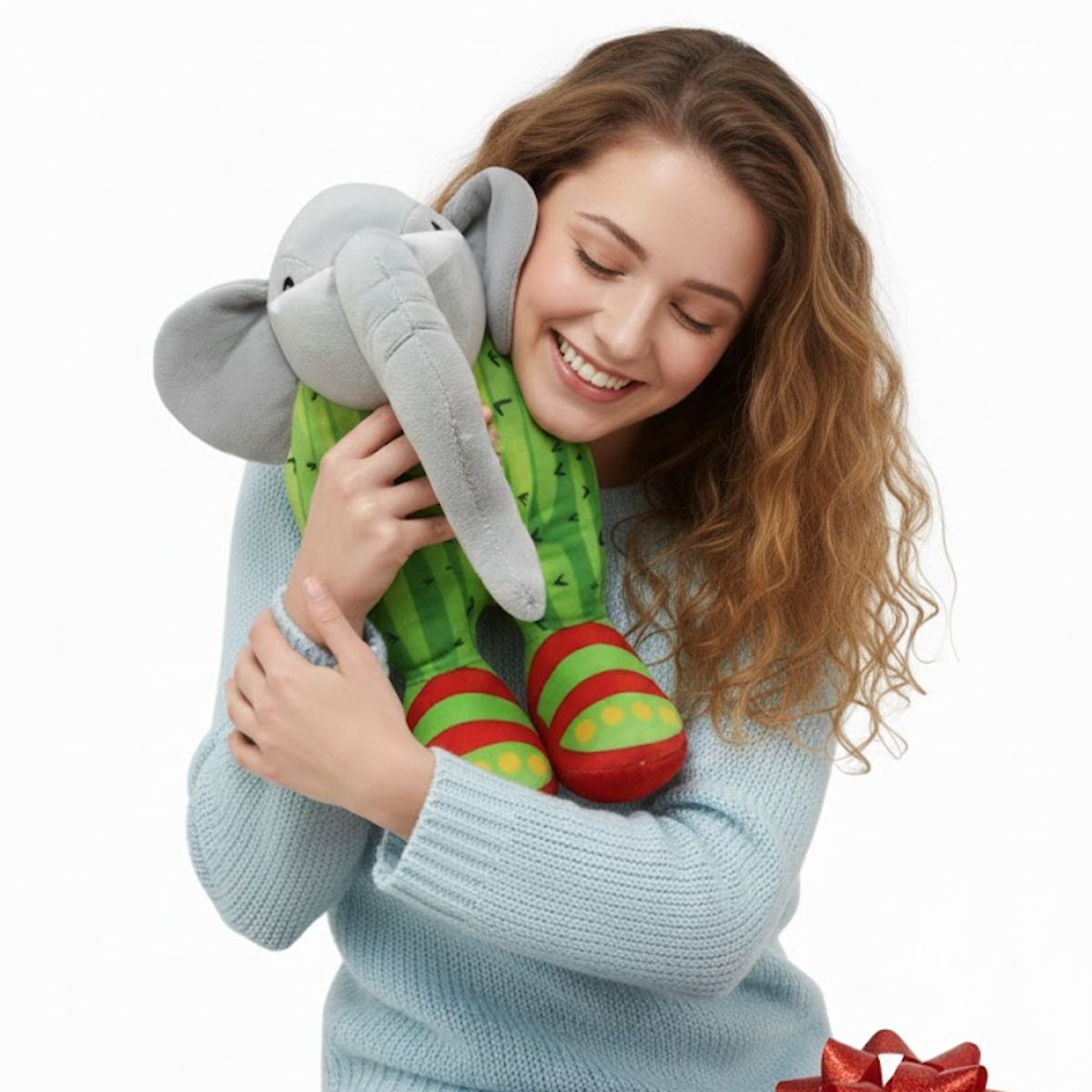 GENERICO - PELUCHE ELEFANTE LIRILI LARILA 50 CM TENDENCIA REGALO NANYA