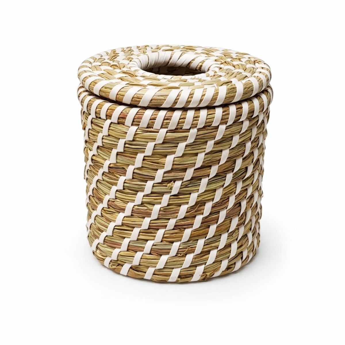 COLETTE - Servilletero Tejido Bambú Almacenamiento Campestre Natural