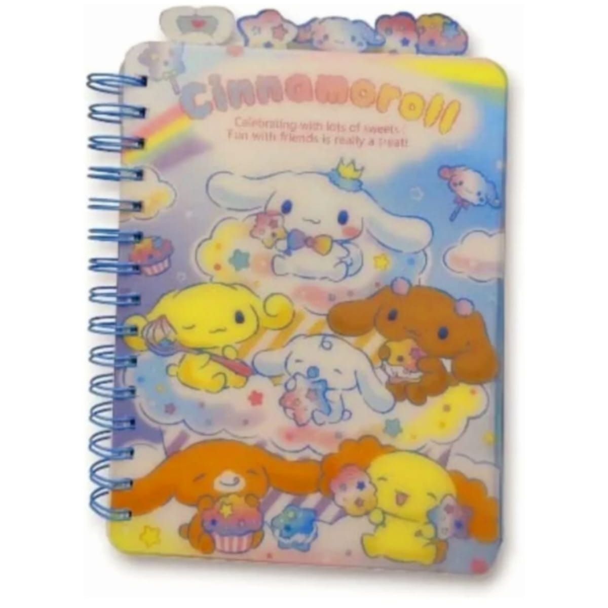 GENERICO - Libreta Kawaii  Holografica Con Separadores