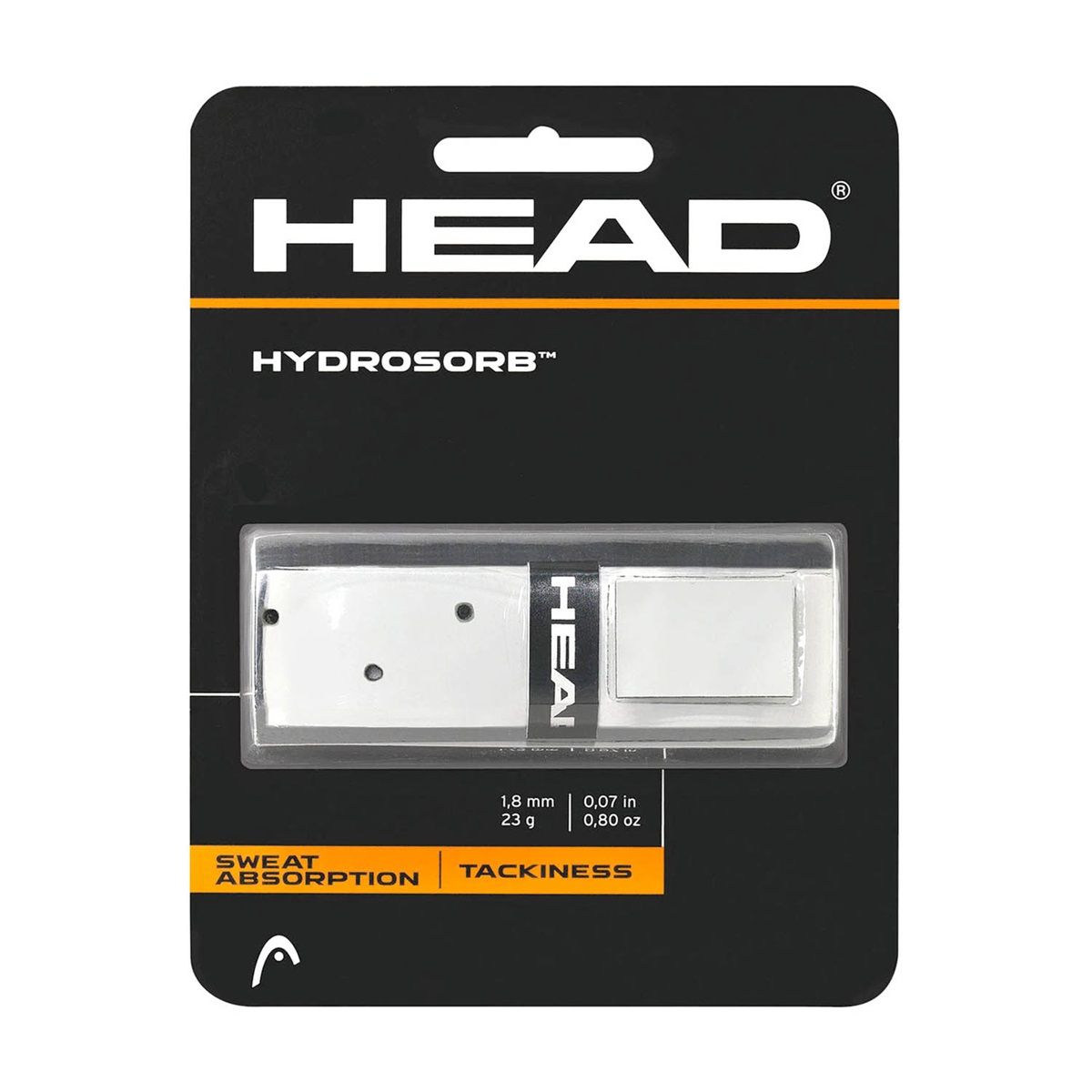HEAD - Grip Head Hydrosorb Blanco Tenis Padel