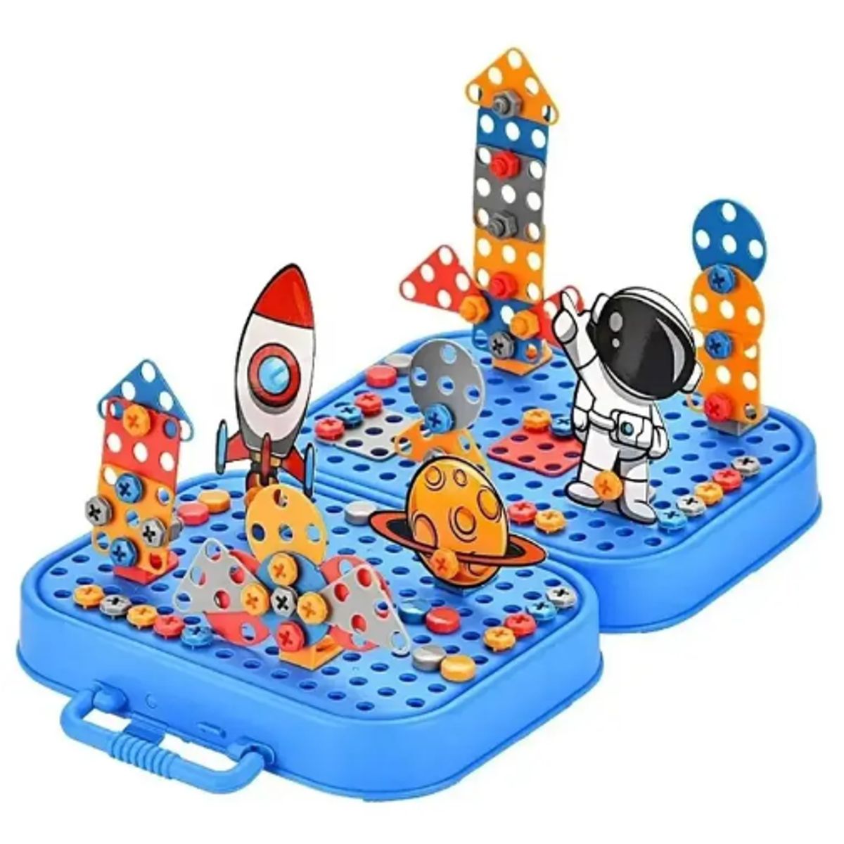 GENERICO - Juguete Puzzles 2d 3d Herramienta Tornillos Taladro