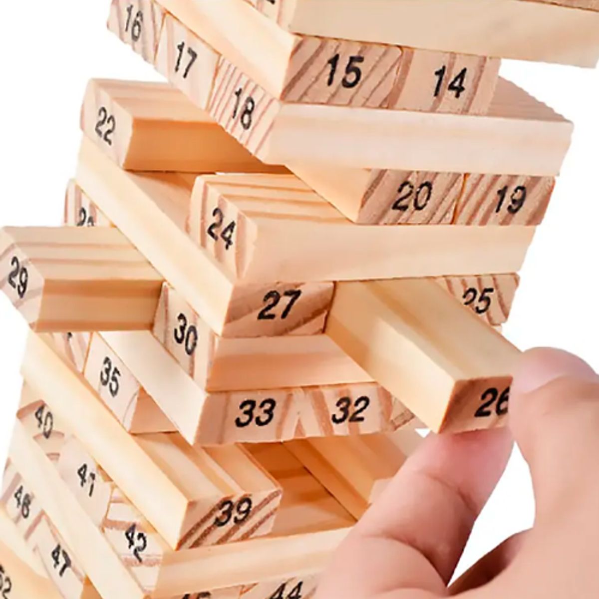 GENERICO - Juguete de Madera Juego De Mesa 54 Pcs