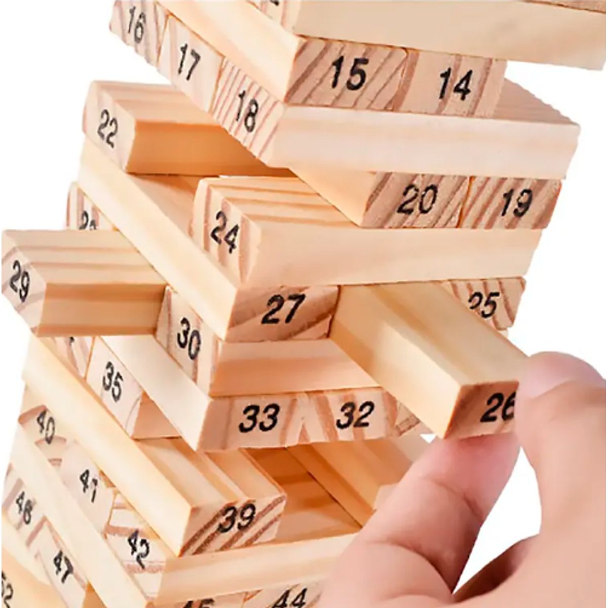 GENERICO - Juguete de Madera Juego De Mesa 54 Pcs