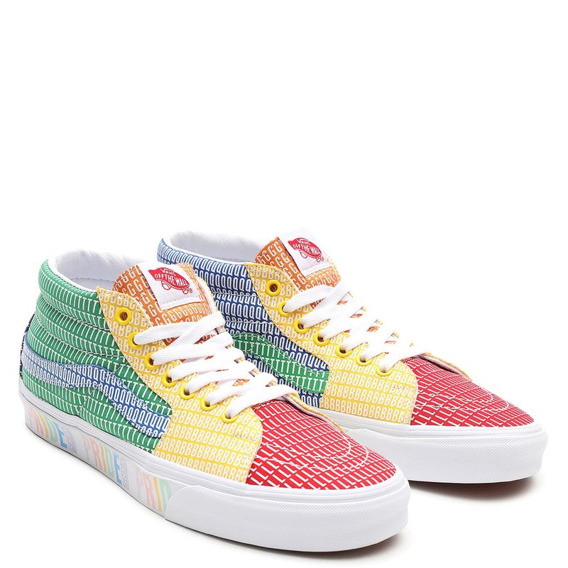 VANS - Sk8-Mid Pride Zapatilla Urbana Mujer