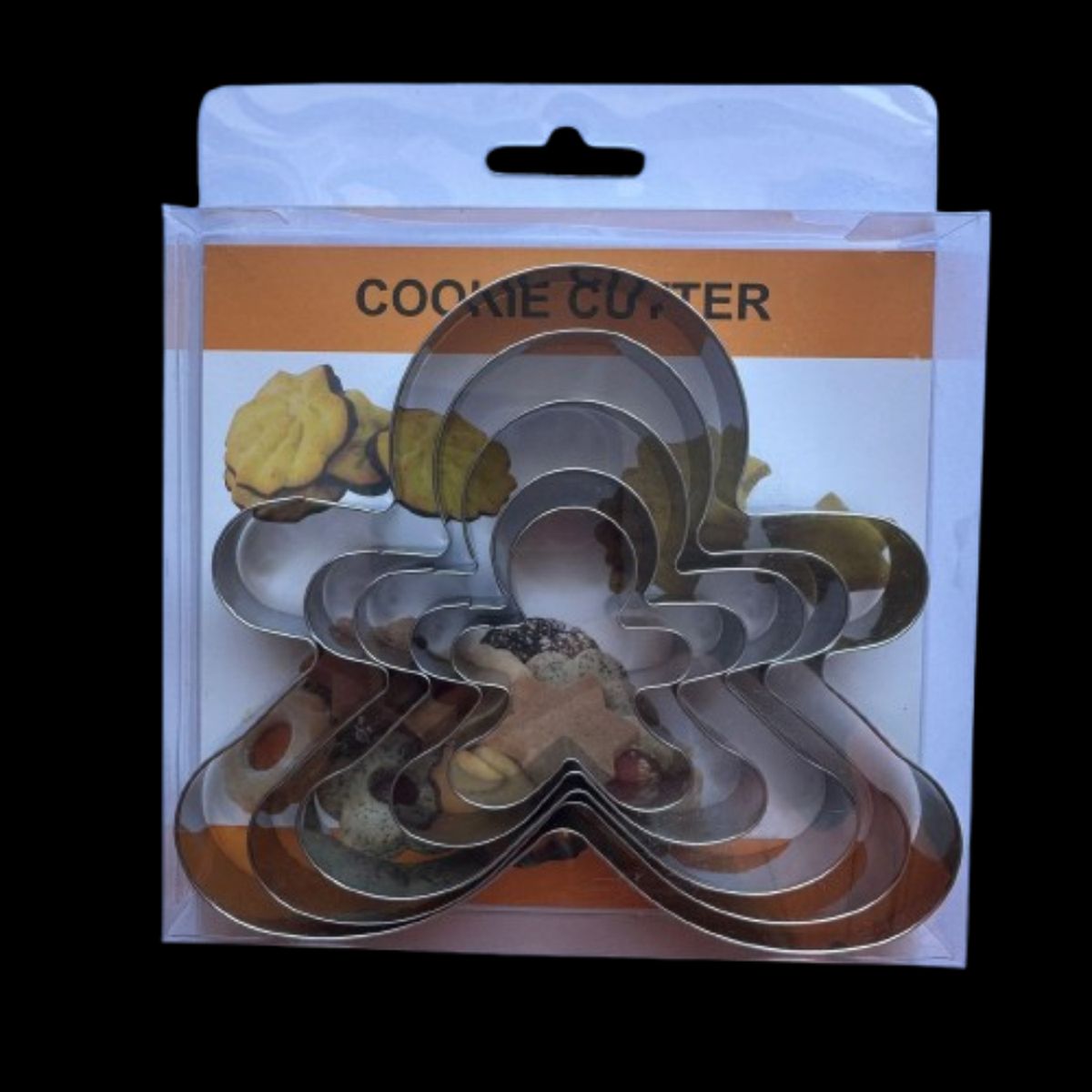 GENERICO - Cortador Galletas Niño Jengibre 5 pcs