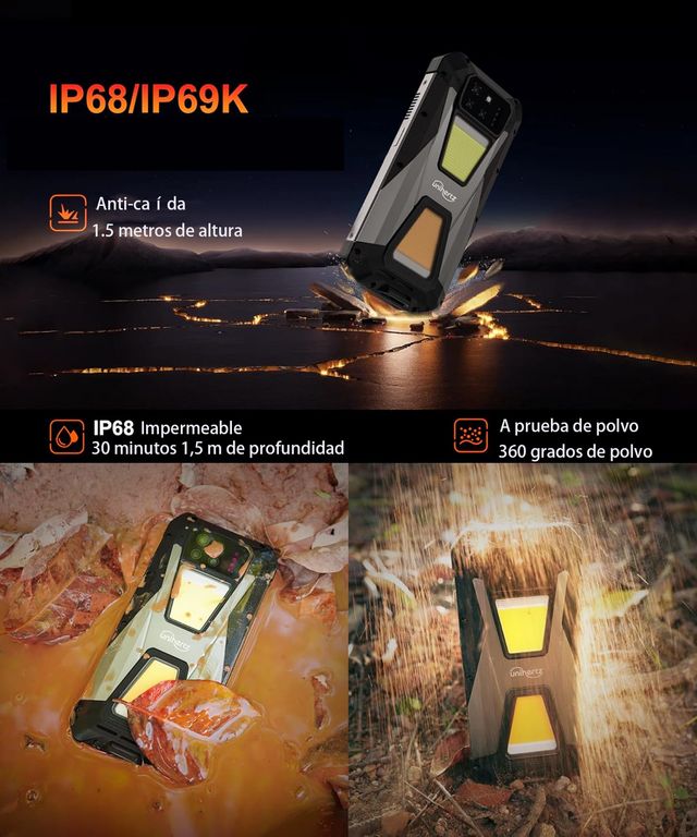 8849 Tank 3S 5G Celular 32GB+512GB 15600mAh-Negro