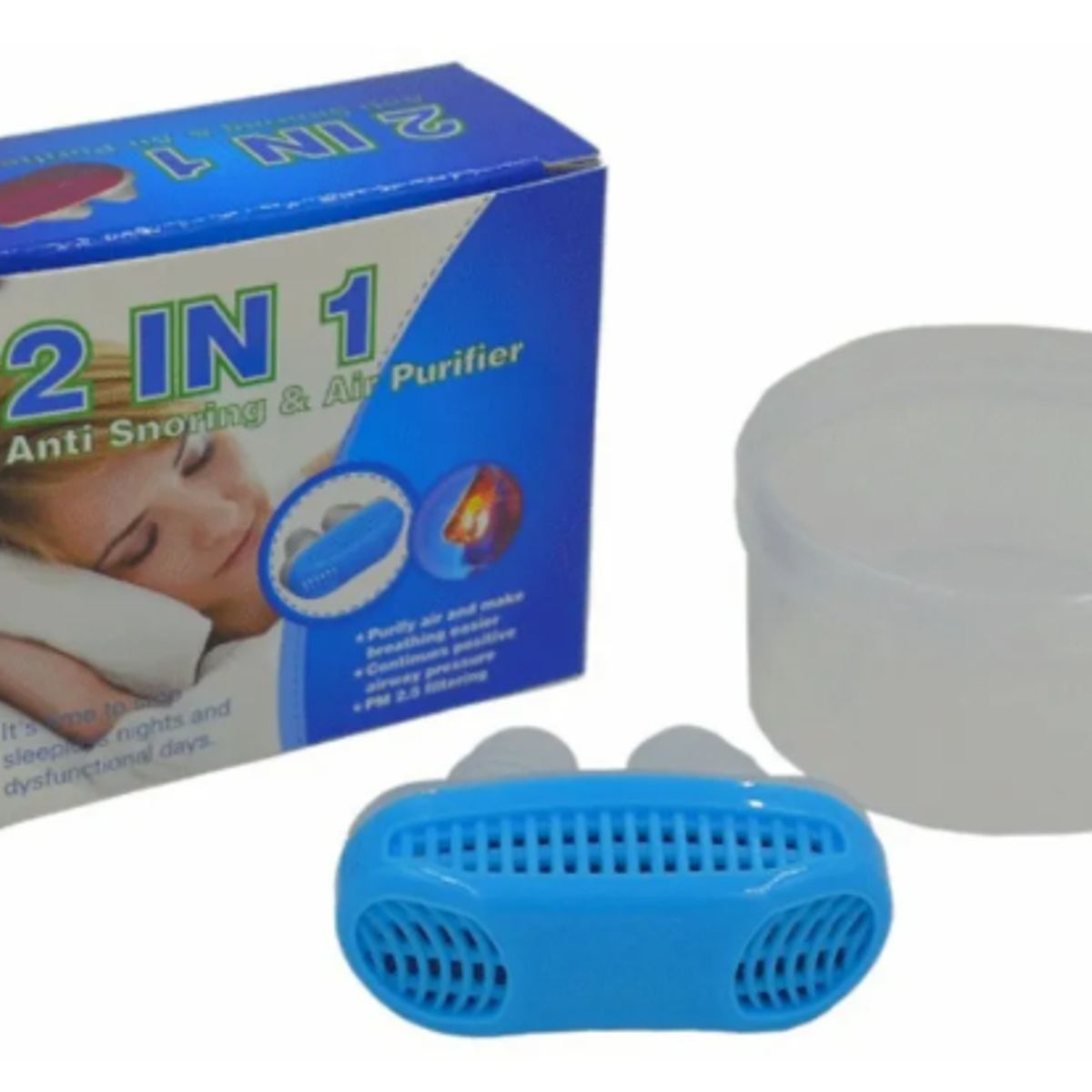 GENERICO - Dispositivo Anti Ronquido Dilatadores Nasales Apnea