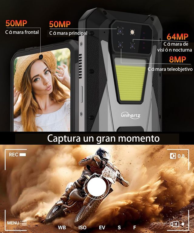 8849 Tank 3S 5G Celular 24GB+256GB 15600mAh-Negro