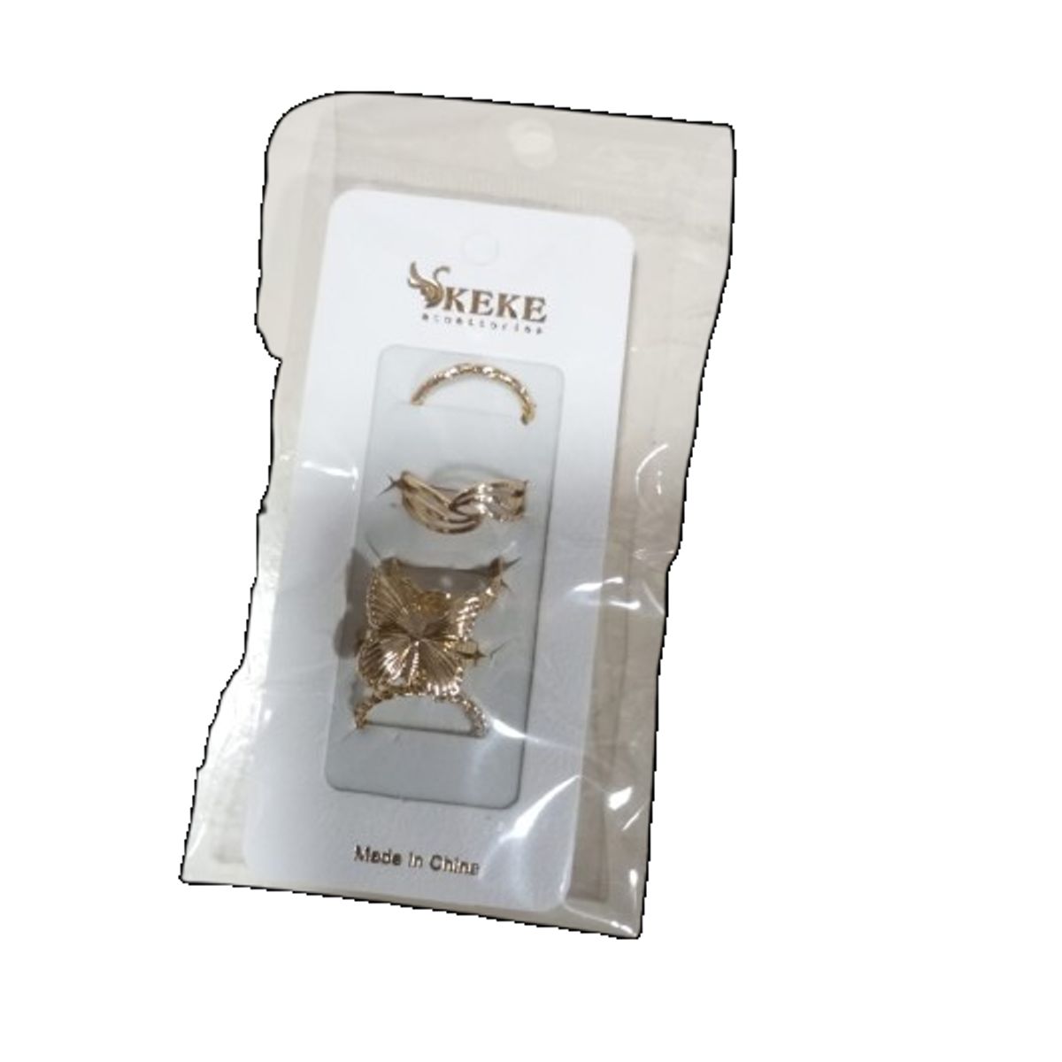 GENERICO - Set 5 anillos lindos para mujer