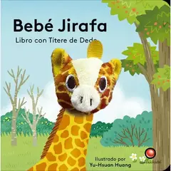 CONTRAPUNTO - Libro con titere de dedo - BEBE JIRAFA