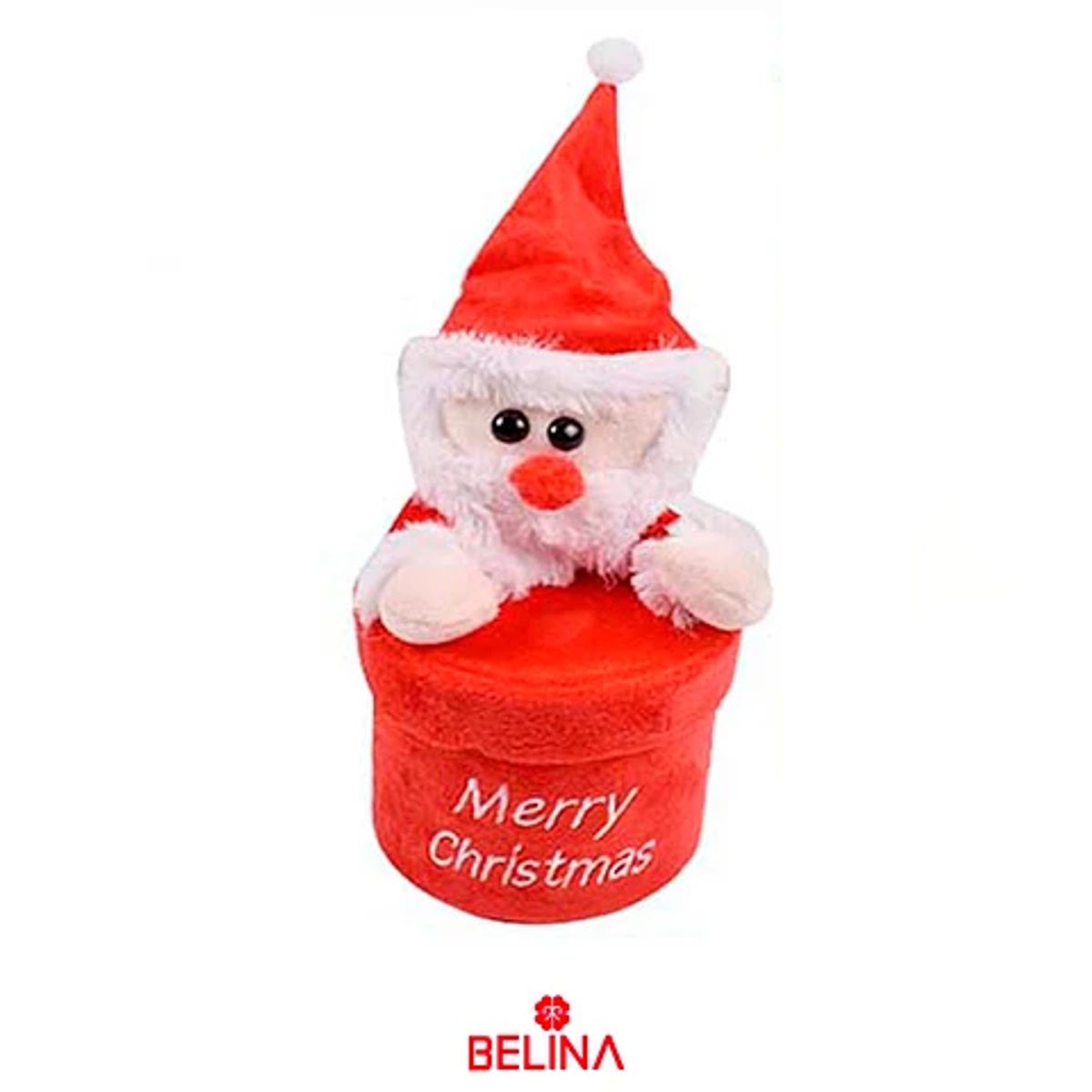 GENERICO - Oso navideño con caja de regalo 11x31cm