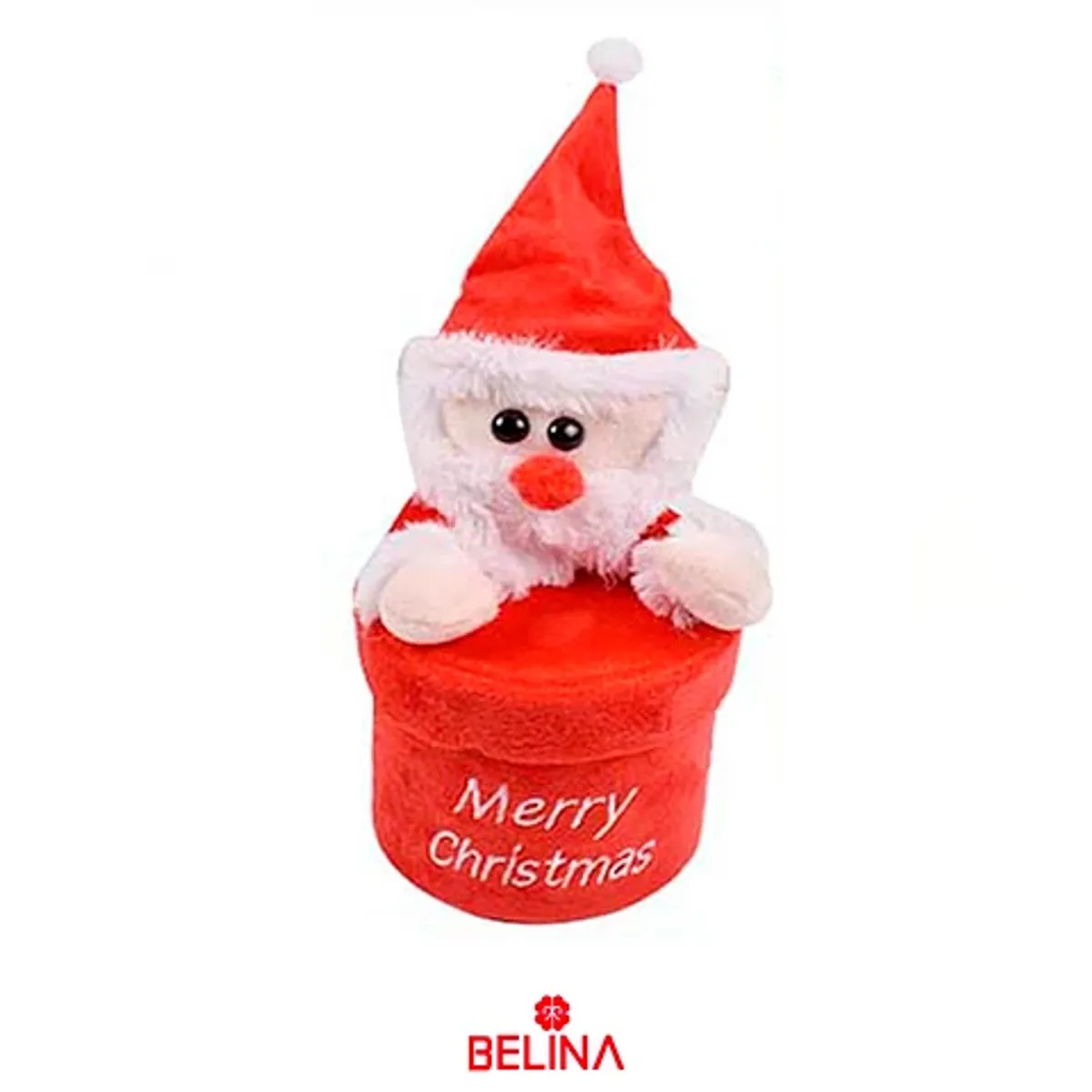 GENERICO - Oso navideño con caja de regalo 11x31cm