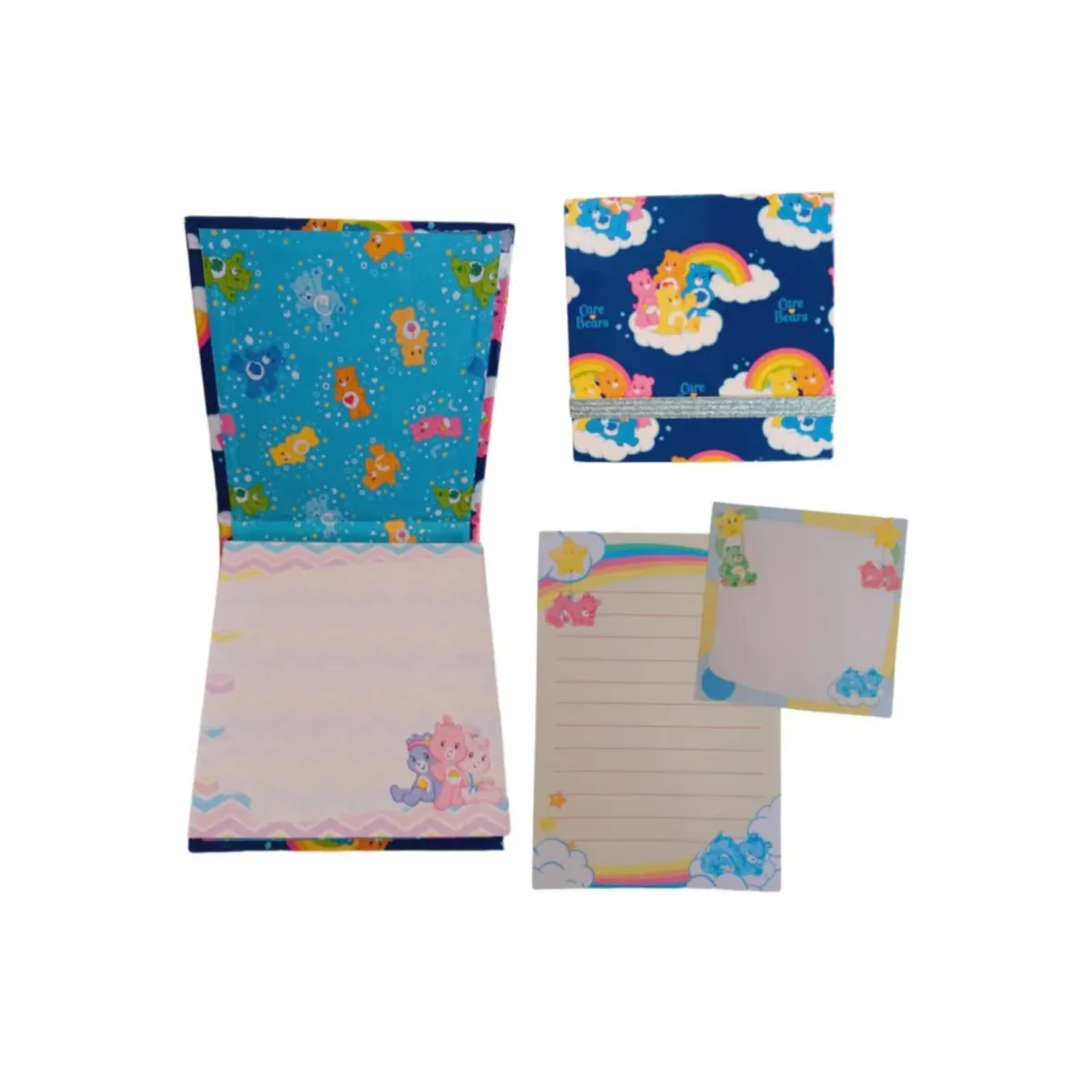 Set de Libreta y Notas con Diseño Osos Cariñosos Papeleria Kawai, marca GENERICO - Foto Principal
