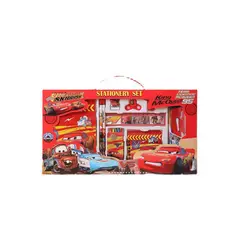 GENERICO - Set De Lapices Maleta De 8 Piezas Set Papeleria Kawaii Rojo Auto