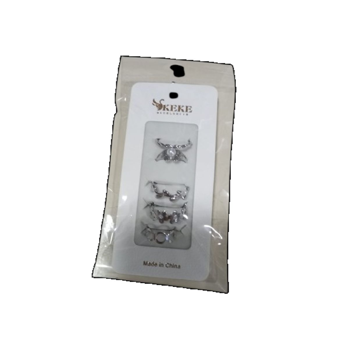 GENERICO - Set 5 anillos lindos para mujer
