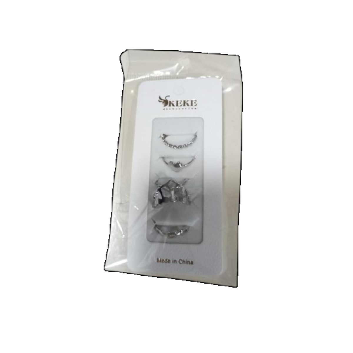 GENERICO - Set 5 anillos lindos para mujer