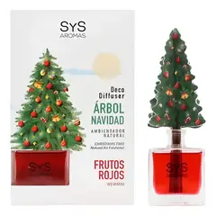 SYS - Mikado Ambientador Árbol Navidad 90ml Frutos Rojos