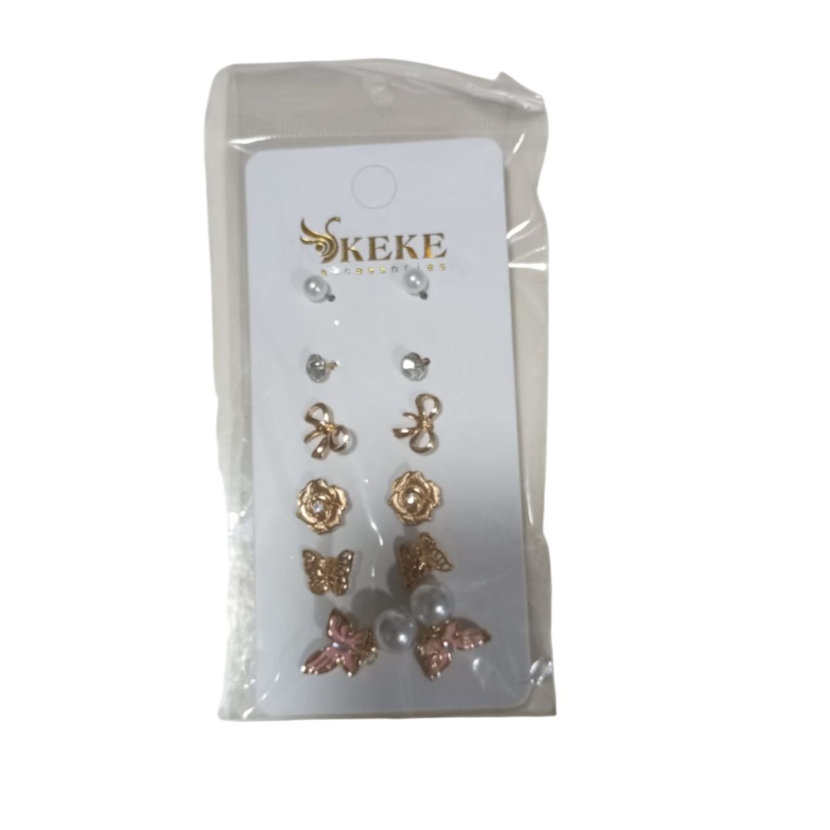 GENERICO - Set 5 anillos lindos para mujer