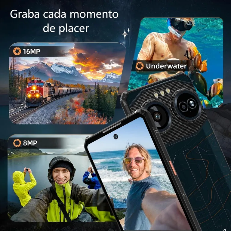 IIIF150 Air3S 2025 Celular 16GB+128GB 5500mAh 16MP-plata