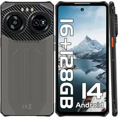 OUKITEL - IIIF150 Air3S 2025 Celular 16GB+128GB 5500mAh 16MP-plata