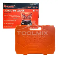 GENERICO - Juego De Dados Con Llaves Y Chicharra 12 37pcs Maleta