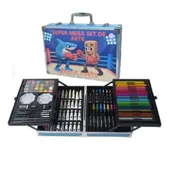 GENERICO - SET DE ARTE PORTATIL 45 PIEZAS DISEÑO TRALALERO TUNTUN SAHUR BRAINROT H&G